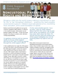 Child Support Handbook: Chapter 8
