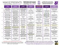 WWOZ PRESENTS the NEXT FEST THING BROADCASTS from VENUES AROUND NEW ORLEANS ! LISTEN LIVE at 90.7FM Or on Line at Wwoz.Org/Listen SUPPORT WWOZ: Wwoz.Org/Donate
