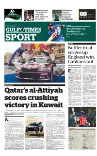 Athletics Chief Sebastian Coe Has Defended Catch Fish and There Are Many Sports That Have Tering Their ﬁ Rst Win Since Join- Converted and Added a Penalty Questions