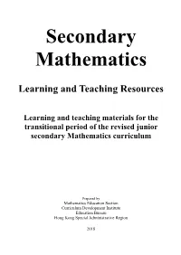 Secondary Mathematics
