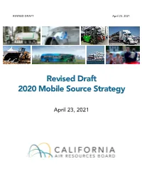 Revised Draft 2020 Mobile Source Strategy