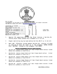 09.10.2015 Mediation Cause List