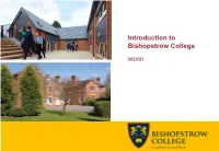 Introduction to Bishopstrow College