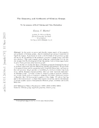 The Geometry and Arithmetic of Kleinian Groups