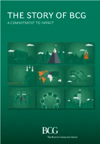 The Story of Bcg a Commitment to Impact