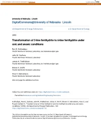 Transformation of 2-Line Ferrihydrite to 6-Line Ferrihydrite Under Oxic and Anoxic Conditions