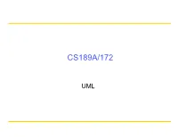 UML UML (Unified Modeling Language)