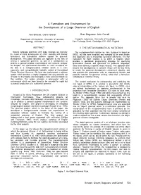 A Formalism and Environment for the Development of a Large Grammar of English