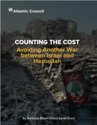 Avoiding Another War Between Israel and Hezbollah