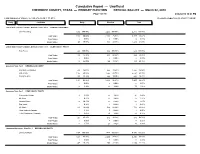 Cumulative Report