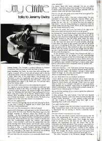 Jerry Donahue Interview