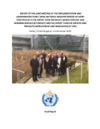 Joint ET Meeting Report Final 2