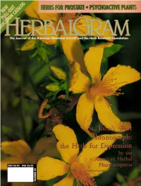 ADVISORY BOARDS Each Issue of Herbaigram Is Peer Reviewed by Various Members of Our Advisory Boards Prior to Publication
