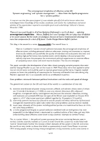 Systems Engineering to Systems Politics