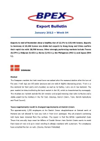 Export Bulletin