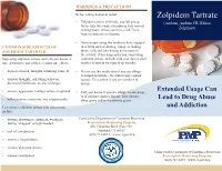 Zolpidem Tartrate