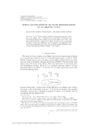 SIMPLE VECTOR BUNDLES on PLANE DEGENERATIONS of an ELLIPTIC CURVE 1. Introduction the Theory of Vector Bundles on an Elliptic Cu