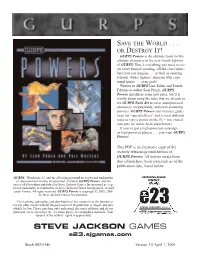 GURPS Powers.Qxp