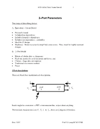S-Parameters – They Are Easy!