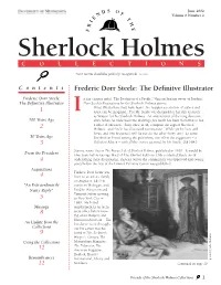 Sherlock Holmes Collections While on a Short Trip to Minnesota