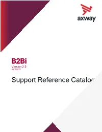 B2bi 2.5 Support Reference Catalog 3 Accessibility