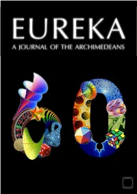 Eureka Issue 60 | a Journal of the Archimedeans