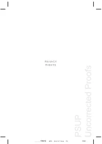 PSUP Uncorrected Proofs