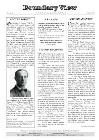 Newsletter Spring 2014