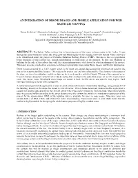 An Integration of Drone Images and Mobile Application for Web Based Gis Mapping