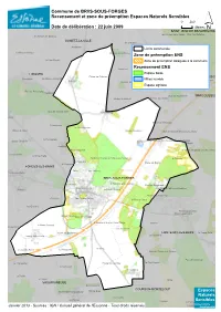 Commune De BRIIS-SOUS-FORGES Recensement Et Zone De