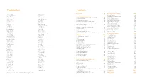 Contributors, Contents and Foreword