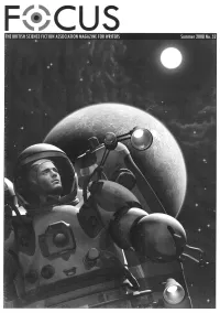 F()CUS EDITORIAL Martin Mcgrath on Encountering Rama and the Editor Martincusmcgrath Influence of Arthur C Clarke