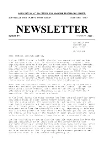 Newsletter Number 57