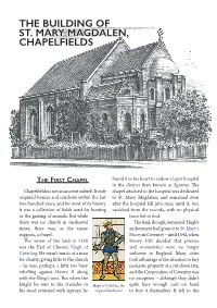The Building of St. Mary Magdalen, Chapelfields