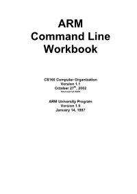 ARM Command Line Workbook