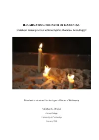 Illuminating the Path of Darkness