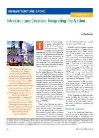 Infrastructure Creation: Integrating the Nation