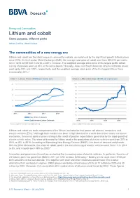 Lithium and Cobalt Same Purpose, Different Paths