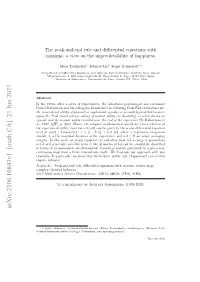The Peak-And-End Rule and Differential Equations with Maxima: a View On