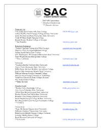 2007-08 Committees * Denotes Chairperson ** Denotes Advisor