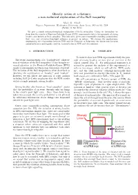 A Non-Technical Explanation of the Bell Inequality Eliminated by EPR Analysis Eliminated by Bell A