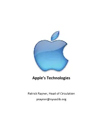 Apple's Technologies