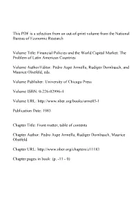 Front Matter, Table of Contents