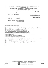 UNIVERSITY of CAMBRIDGE INTERNATIONAL EXAMINATIONS in Collaboration with ASSOCIATION of CAMBRIDGE SCHOOLS in NEW ZEALAND Advanced Subsidiary Level