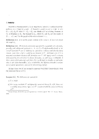 1 1. Stability Stability Is Fundamentally a Local Hypothesis, Indeed A