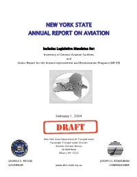 2004 Annual Report on Aviation