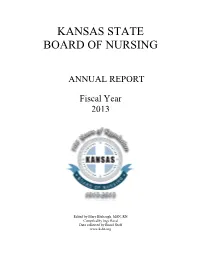 ANNUAL REPORT Fiscal Year 2013