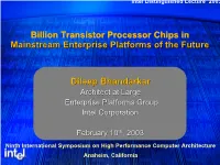 Distinguished Lecture 2003