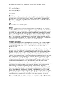 I. Primorskiy Region Overview of the Region Josh Newell Location