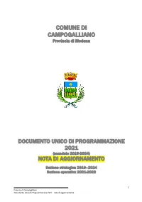 Nota Di Aggiornamento Dup 2021